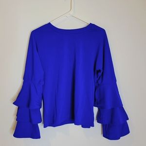 Ruffle Longsleeve Women top M